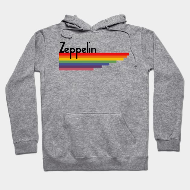 Rainbow Zepp Hoodie by FlayingDutchman